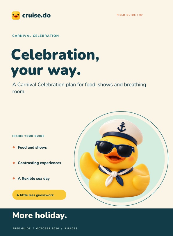 Cover of Celebration, your way.
