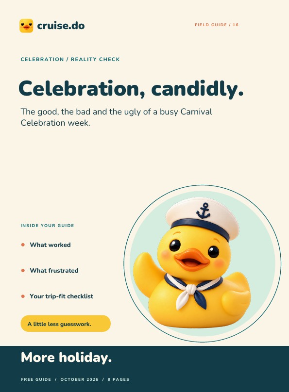 Cover of Celebration, candidly.