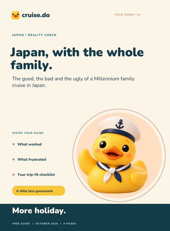 Cover of Japan, with the whole family.