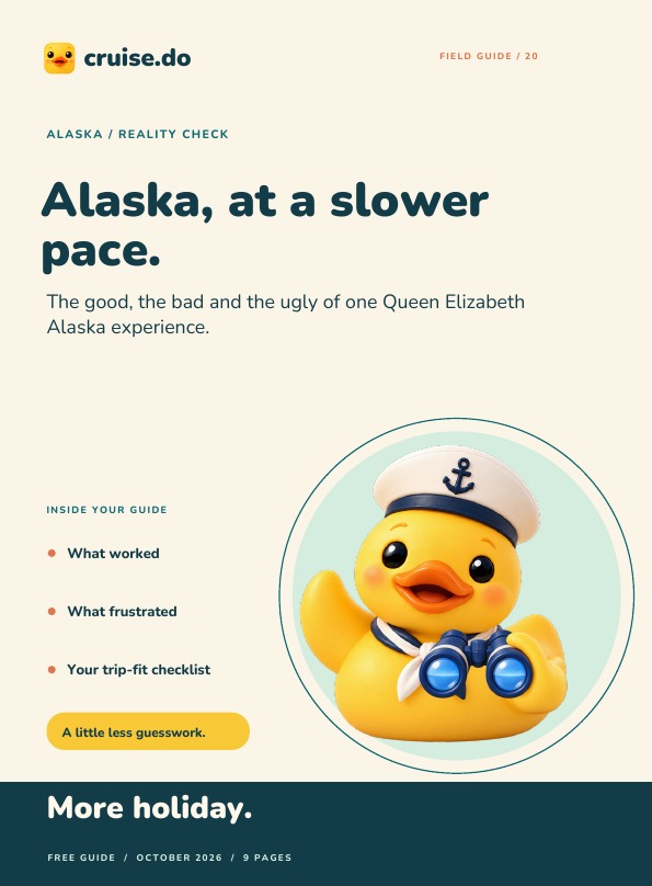 Alaska, at a slower pace. ebook cover
